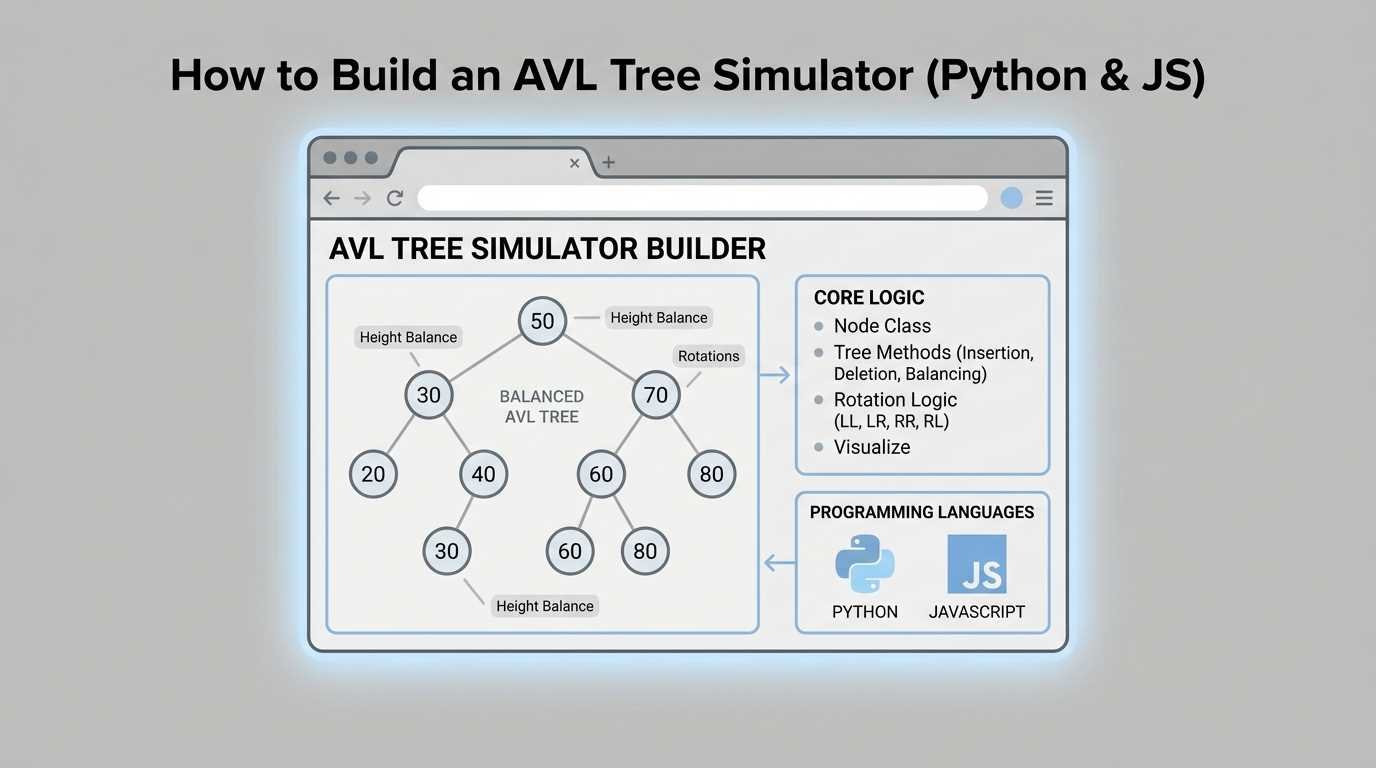 How to Build an AVL Tree Simulator (Python & JS)
